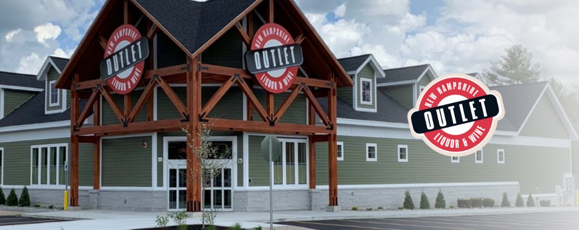 Exterior of a New Hampshire Liquor and Wine Outlet